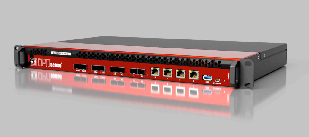 Appliance Deciso DEC4280 — Rack 19″, 1U